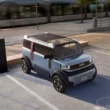 un concept Dacia in parcare