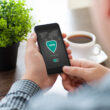 imagine generica cu un serviciu vpn pe un smartphone