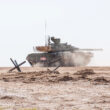 tanc t-90m la un exercitiu militar