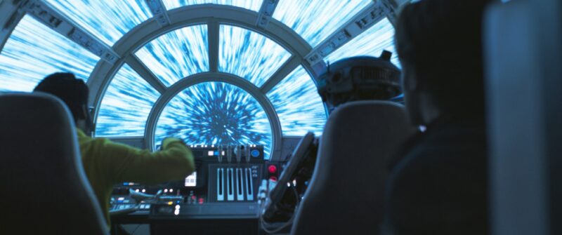 Donald Glover în rolul lui Lando Calrissian