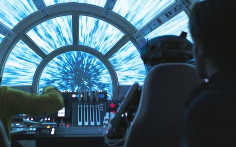 Donald Glover în rolul lui Lando Calrissian