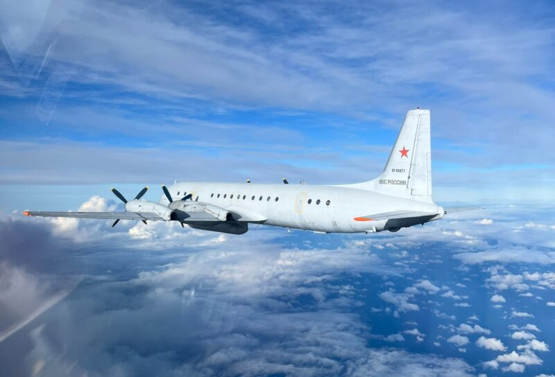Avion rusesc de spionaj Il-20