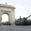 tancuri la arcul de triumf din bucuresti