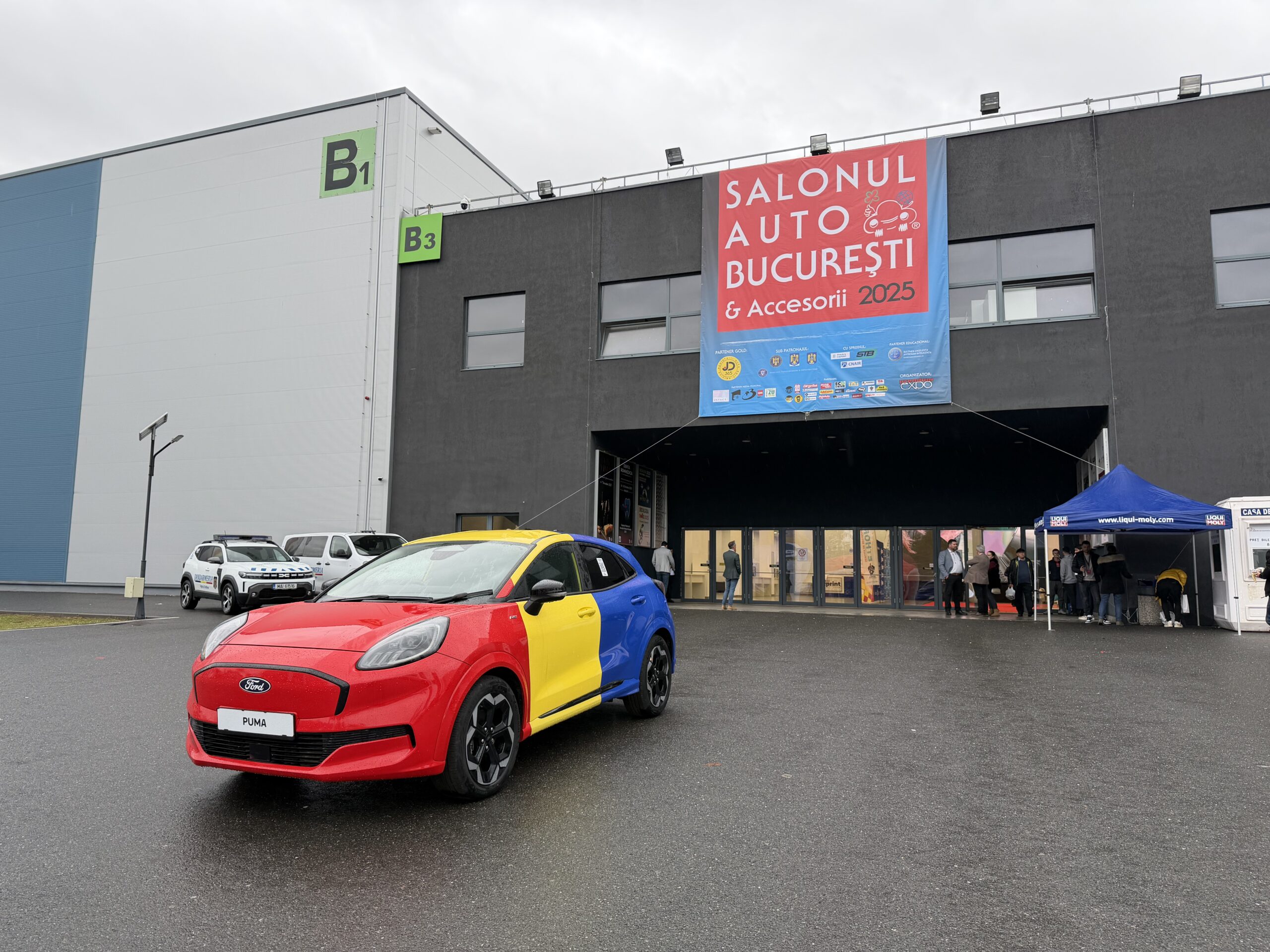 intrarea la Salonul Auto București (SAB)