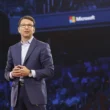 Judson Althoff, noul CEO al operatiunilor comerciale Microsoft, vorbind la o conferinta