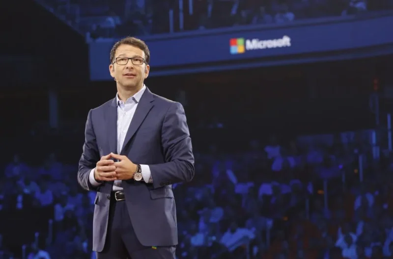 Judson Althoff, noul CEO al operatiunilor comerciale Microsoft, vorbind la o conferinta