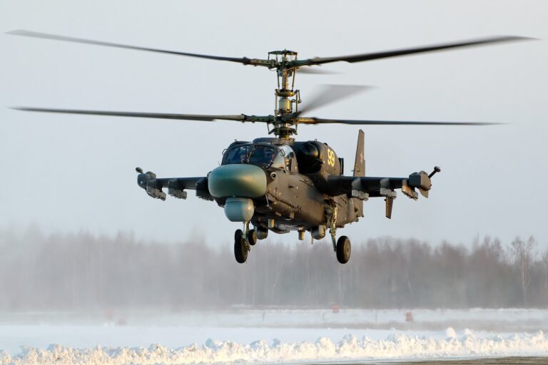elicopter de atac kamov ka-52 alligator