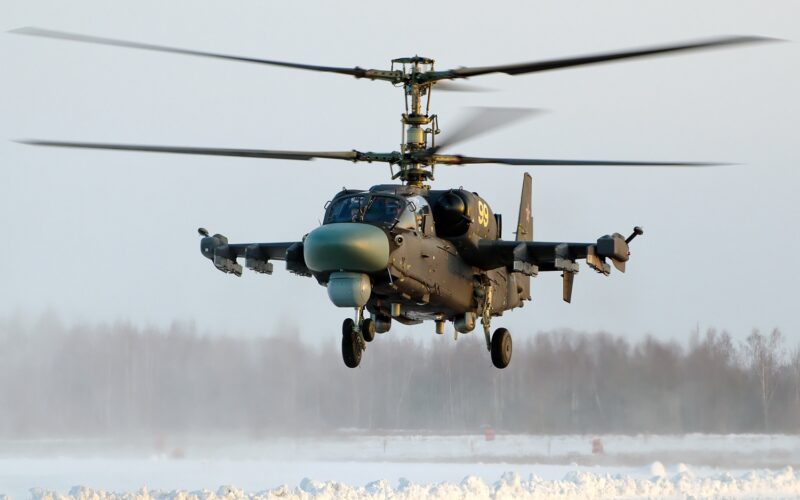 elicopter de atac kamov ka-52 alligator