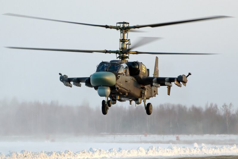 elicopter de atac kamov ka-52 alligator
