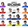 poster cu piloti de curse motogp