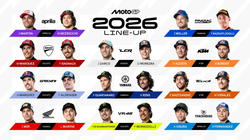 poster cu piloti de curse motogp