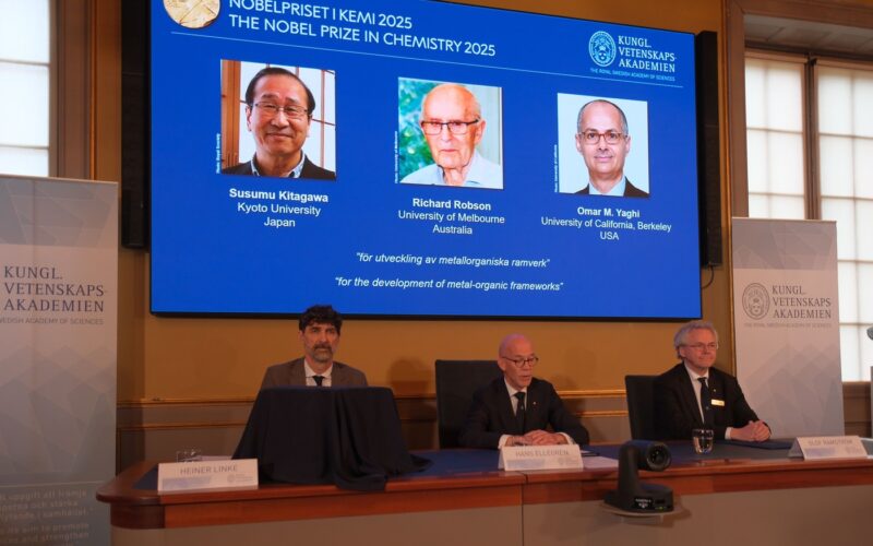 Premianții Nobel pentru Chimie 2025