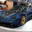 unul din cele 3 exemplare de Pagani Zonda Tricolore