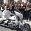 papa Leon pe un BMW R 18 Transcontinental