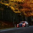 Mașina lui Thierry Neuville în timpul Raliului eEuropei Centrale