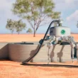 robot constructor de case in actiune