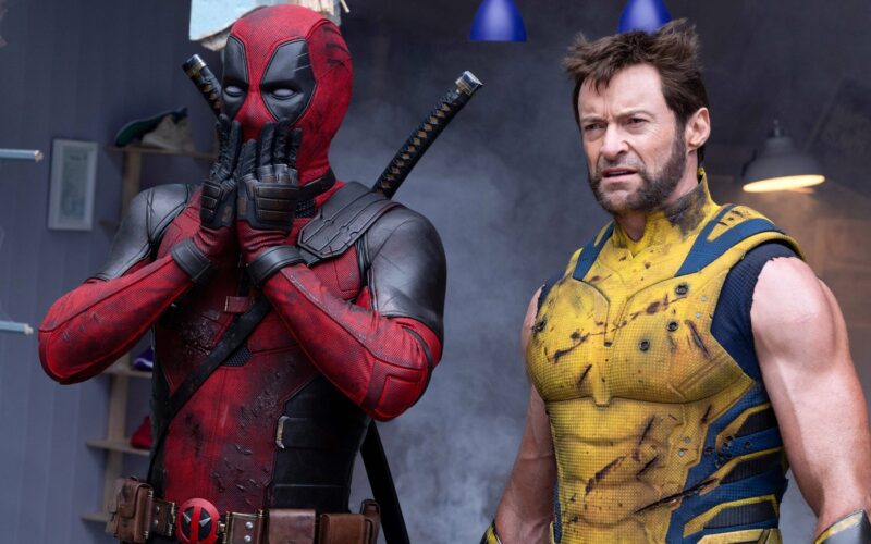 Ryan Reynolds și Hugh Jackson în Deadpool&Wolverine