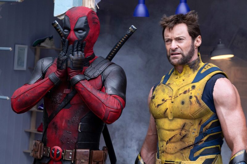 Ryan Reynolds și Hugh Jackson în Deadpool&Wolverine
