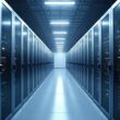 o camera cu servere dintr-un data centre