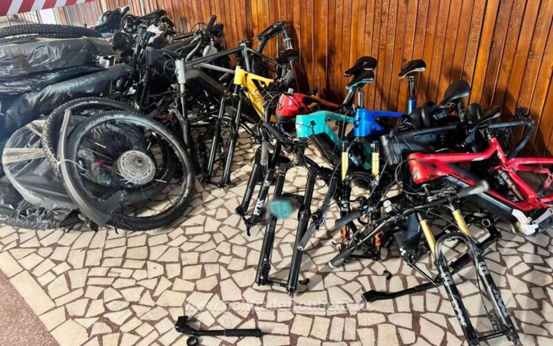 biciclete capturate de politia de frontiera