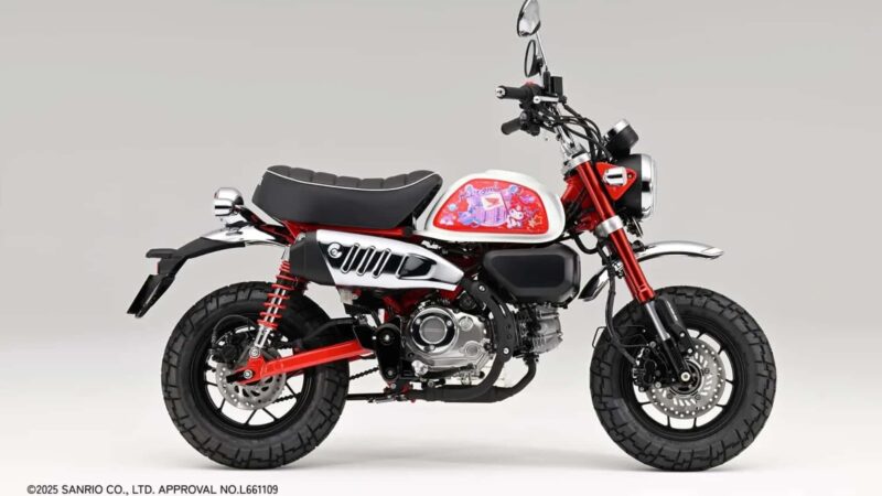 motocicleta honda monkey multicolora