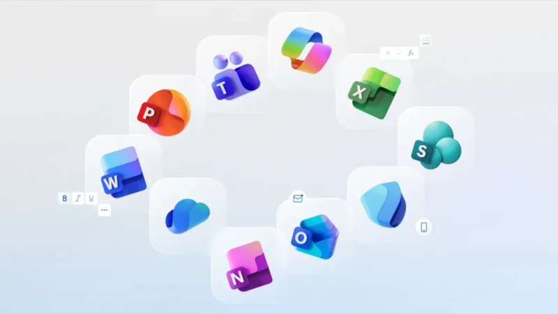 noile iconite ale sistemului microsoft office