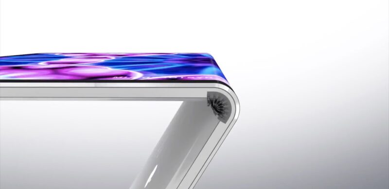 un concept de iPad pliabil