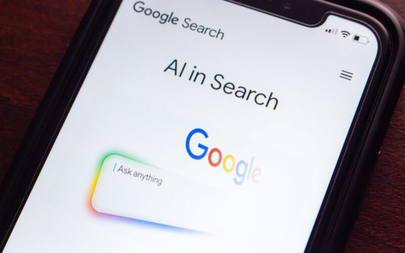 cautare cu AI in Google