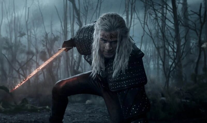 Gerald din serialul Netflix "The Witcher"