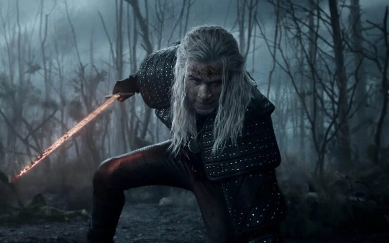 Gerald din serialul Netflix "The Witcher"
