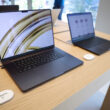 un apple macbook pro expus in magazin