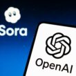 Logo-urile OpenAI și Sora AI