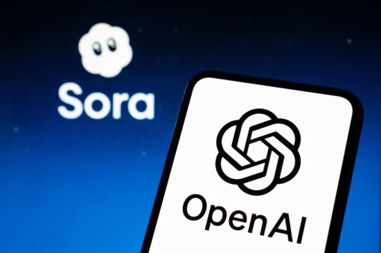 Logo-urile OpenAI și Sora AI