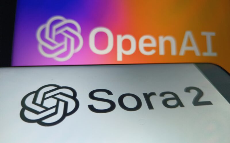 Logo Sora AI, aplicație a OpenAI