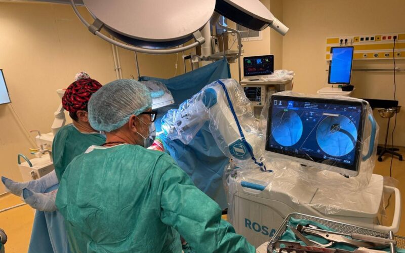 robotul rosa in actiune