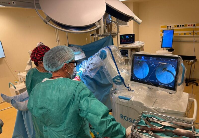 robotul rosa in actiune
