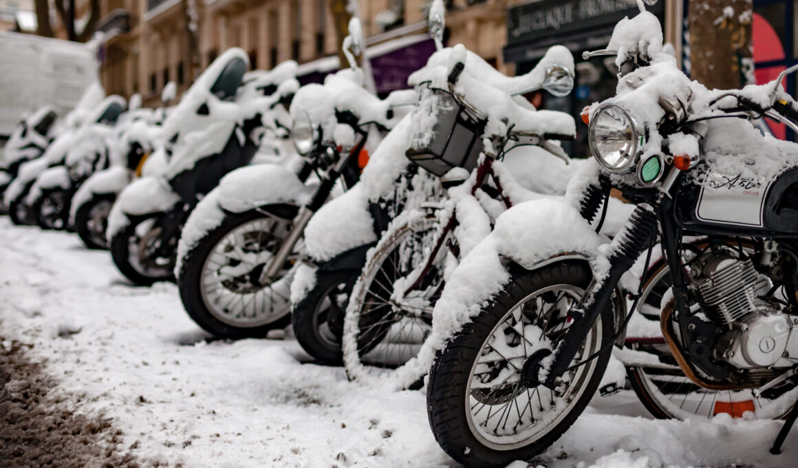 motociclete ninse pe o strada