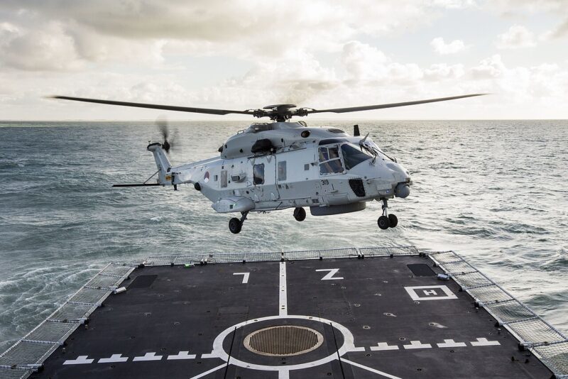 Elicopter NH90 pentru vanatoarea de submarine