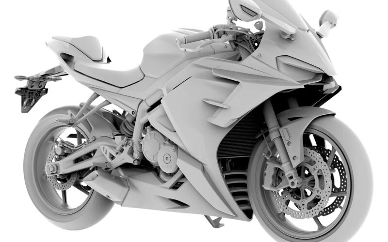 schita motocicleta super sport