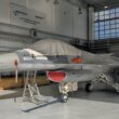 Avion F-16 al RoAF la care au fost finalizate intervențiile la Aerostar