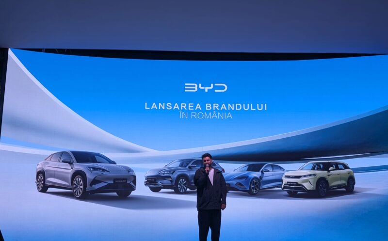 lansarea brandului byd in romania