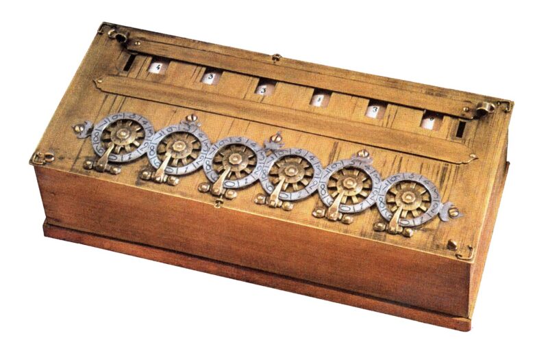 Pascalină creată de Blaise Pascal