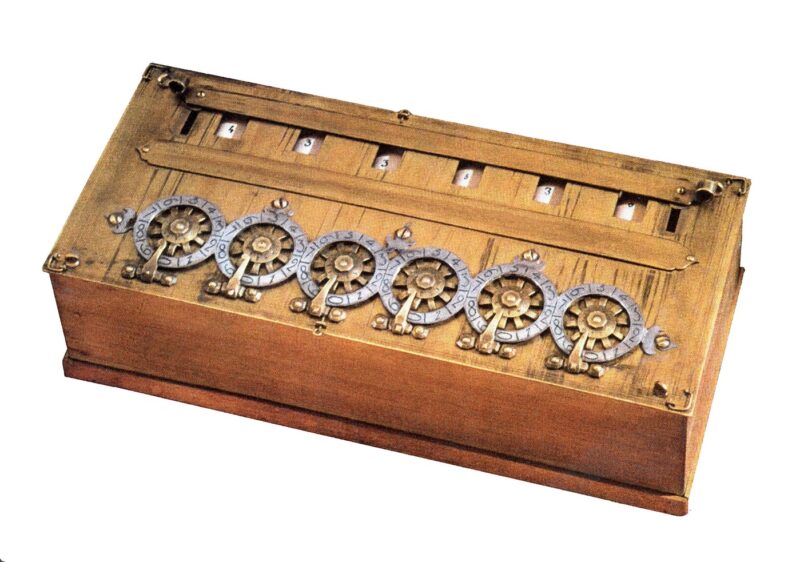 Pascalină creată de Blaise Pascal