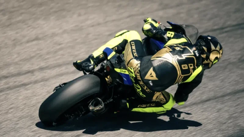 echipament moto special al lui velentino rossi