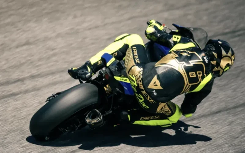 echipament moto special al lui velentino rossi