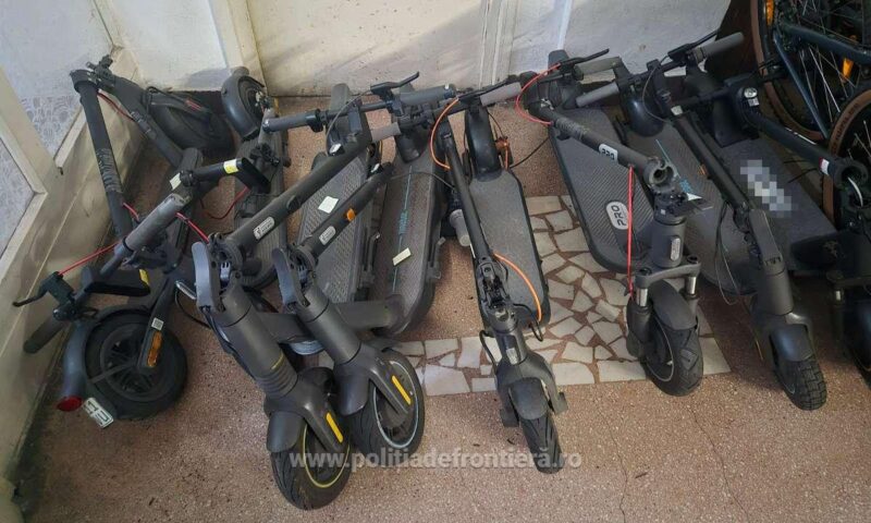 trotinete electrice furate descoperite de vamesi