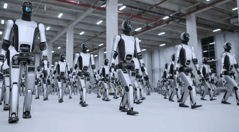 Armată de roboți umanoizi