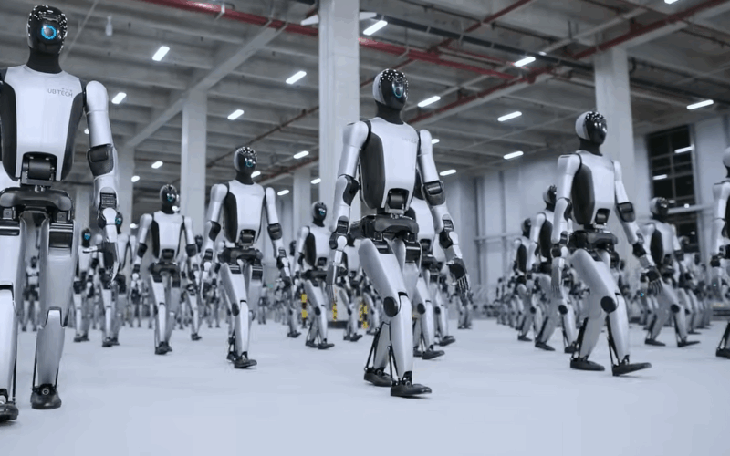 Armată de roboți umanoizi