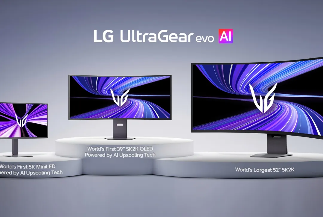 LG dezvăluie seria UltraGear evo, cu monitoare de gaming 5K și funcții AI