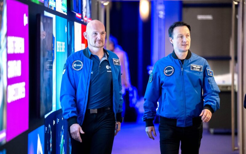 Alexander Gerst și Matthias Maurer